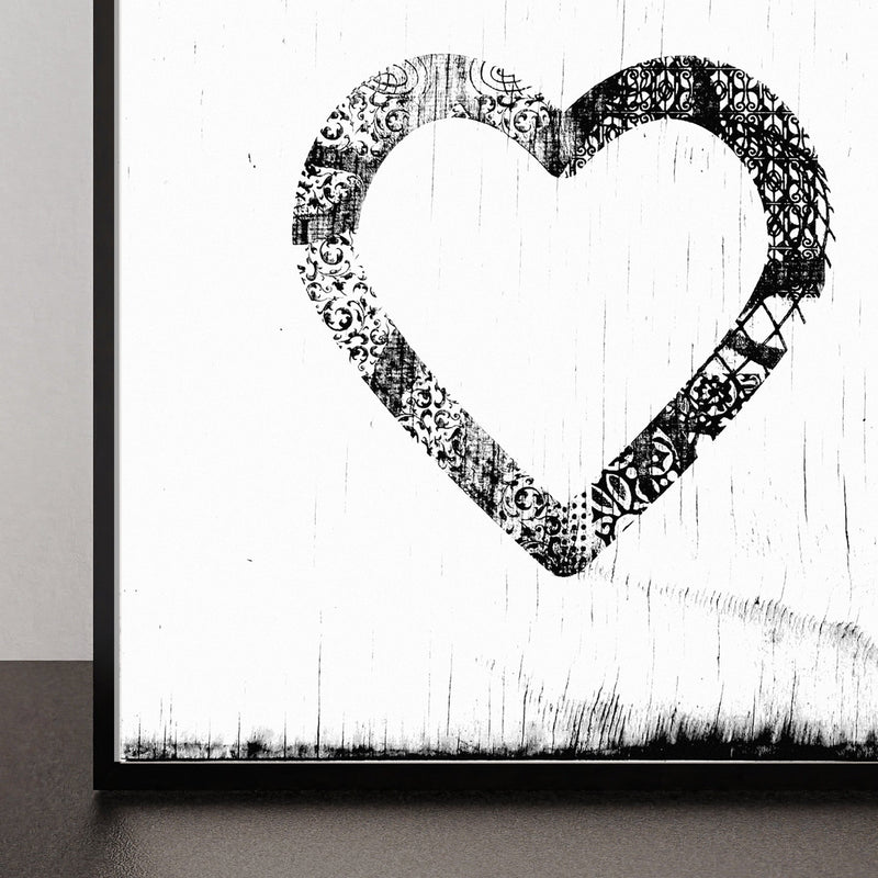 Ornamental Heart Art Prints, photo 3 of 3