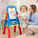 Kids Art Easel with Adjustable Height & 22 Accessories