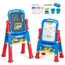Kids Art Easel with Adjustable Height & 22 Accessories by LJGDeals