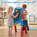 Kids Art Easel with Adjustable Height & 22 Accessories