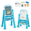 Kids Art Easel with Adjustable Height & 22 Accessories by LJGDeals