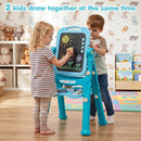 Kids Art Easel with Adjustable Height & 22 Accessories