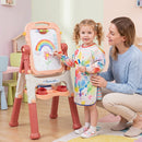Kids Art Easel with Adjustable Height & 22 Accessories