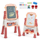 Kids Art Easel with Adjustable Height & 22 Accessories by DirectDeals