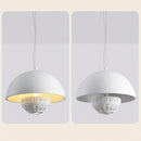 Art Flying Saucer Pendant Lamp 13.8"
