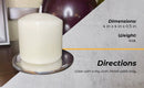 Multi-Purpose Round Candle Holder / Coaster by Choixe