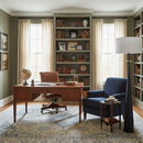 Alden Linen Floor Lamp 11.8"