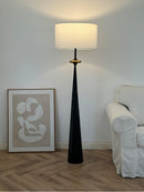 Alden Linen Floor Lamp 11.8"
