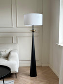 Alden Linen Floor Lamp 11.8"
