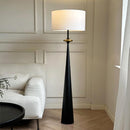 Alden Linen Floor Lamp 11.8"