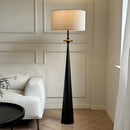 Alden Linen Floor Lamp 11.8"