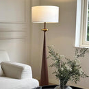 Alden Linen Floor Lamp 11.8"