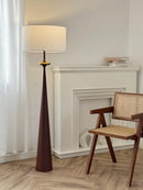 Alden Linen Floor Lamp 11.8"