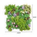 Dense Succulent Artificial Vertical Garden Green Wall Panel 20×20in – UV Resistant – Commercial Grade by Designer Plants USA