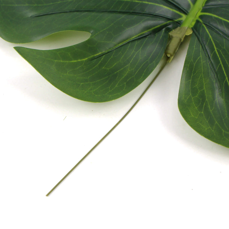 Single Philodendron Leaf Artificial Hanging Plant 11.5in (Clearance Price), photo 8 of 9