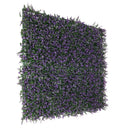 Purple Lavender Foliage Artificial Vertical Garden Green Wall Panel 40×40in 11 SQ FT – UV Resistant – Commercial Grade