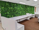 Green Tropics Artificial Vertical Garden Green Wall Panel 40×40in 11 SQ FT – UV Resistant – Commercial Grade