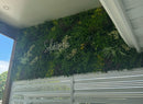 Evergreen Triptych Artificial Vertical Garden Green Wall Panel Set of 3 33 SQ FT – UV Resistant – Commercial Grade