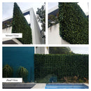 Laurel Artificial Vertical Garden Green Wall Panel 40×40in 11 SQ FT – UV Resistant – Commercial Grade by Designer Plants USA