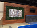 Laurel Artificial Vertical Garden Green Wall Panel 40×40in 11 SQ FT – UV Resistant – Commercial Grade by Designer Plants USA