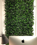 Boston Ivy Artificial Green Wall 33 SQ FT – UV Resistant – Commercial Grade (Clearance Price)
