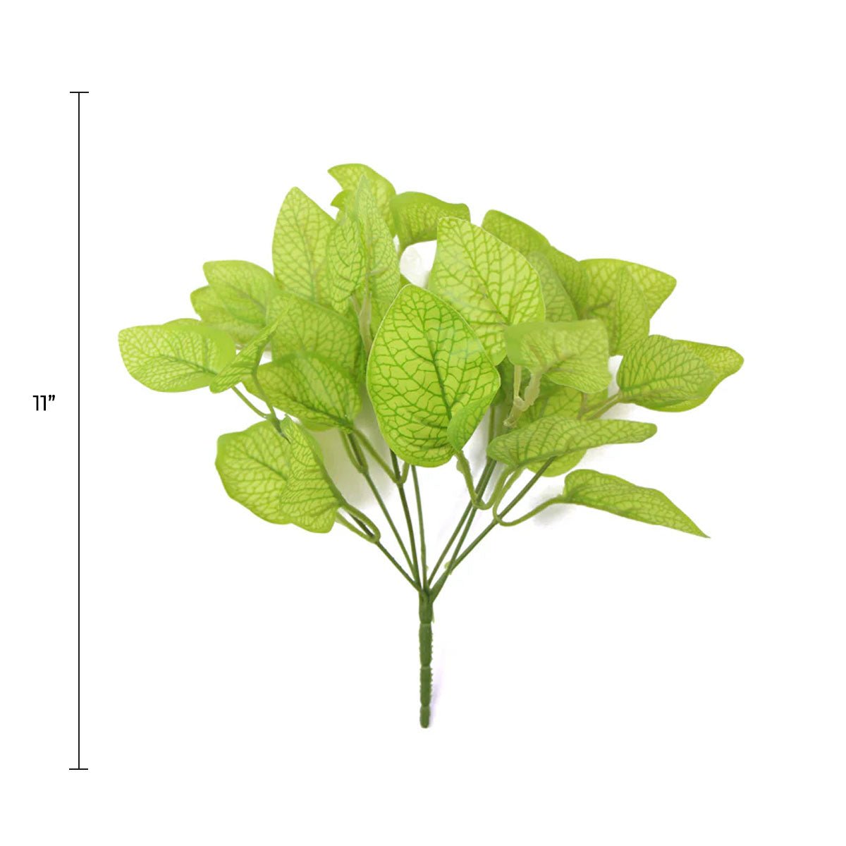 Philodendron Golden Leaf Artificial Hanging Bush 11in, photo 2 of 11