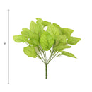 Philodendron Golden Leaf Artificial Hanging Bush 11in