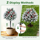 Artificial Cedar Topiary Trees with Ground Spikes, Set of 2 by DirectDeals