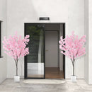 6.5 FT Tall Artificial Cherry Blossom Tree with 900 Pink Flowers by LJGDeals