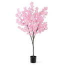6.5 FT Tall Artificial Cherry Blossom Tree with 900 Pink Flowers by LJGDeals