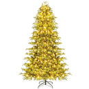 Artificial Christmas Tree with LED Lights and PVC Mixed Branch Tips by LJGDeals