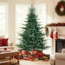 Artificial Christmas Tree with Branch Tips and Warm White LED Lights by LJGDeals
