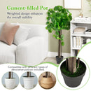 44 Inch Artificial Crabapple Tree with Adjustable Branches for Decor by LJGDeals