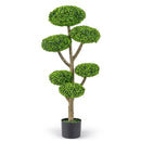 6 Ball Topiary Tree with Weighted Base - 45" Indoor Outdoor by LJGDeals