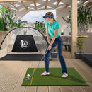 Artificial Turf Mat for Indoor and Outdoor Golf Practice Includes 2 Rubber Tees and 2 Alignment Sticks by LJGDeals