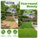Artificial Turf Rug with 0.3 Inch Pile Height by LJGDeals
