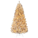 Artificial Xmas Tree with Branch Tips and Warm White LED Lights by LJGDeals