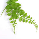 Light Green Button Fern Artificial Hanging Plant 31in – UV Resistant