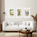 Utagawa Kuniyoshi Woodblock Painting Prints by Wall Art Set