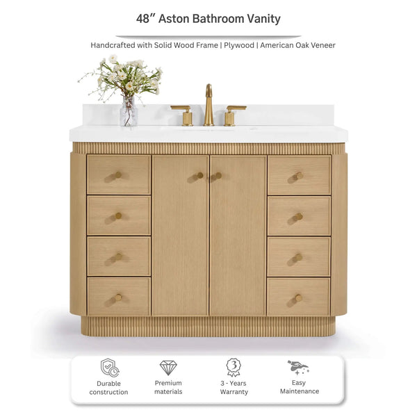 Aston 48" Bath Vanity Set, photo 2 of 23