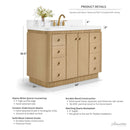 Aston 48" Bath Vanity Set by Ancerre Designs
