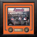Houston Astros Custom MLB Baseball 8x10 Picture Frame Kit (Multiple Colors) by Dynasty Sports & Framing
