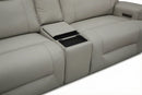 Atlas Fog Zero Gravity Power Reclining Sofa w/ Fridge