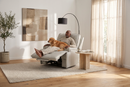 Atlas Fog 3-Piece Power Reclining Living Room Set by Ornate Furniture
