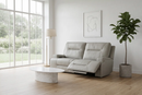 Atlas Fog 2-Piece Power Reclining Sofa Set by Ornate Furniture