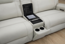 Atlas Fog 2-Piece Power Reclining Sofa Set by Ornate Furniture