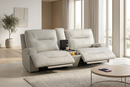 Atlas Fog 2-Piece Power Reclining Sofa Set by Ornate Furniture