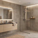 Attitude Warm Sand Concrete Look Porcelain Tiles 12x24