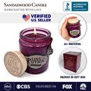 Love Potion Romantic Candle, Sandalwood Flavored Valentine Decor