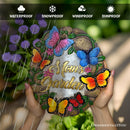 Mom’s Garden with Butterflies Stepping Stone, 9.5" Decorative Outdoor Decoration